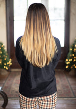 Load image into Gallery viewer, Black Corduroy Turtle Neck