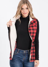 Load image into Gallery viewer, Buffalo Plaid Vest *Curvy Size