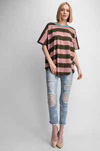 Striped Rugby Tee
