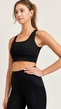 Load image into Gallery viewer, Wide Band Sports Bra