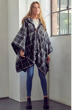 Load image into Gallery viewer, Plaid Blanket Shawl
